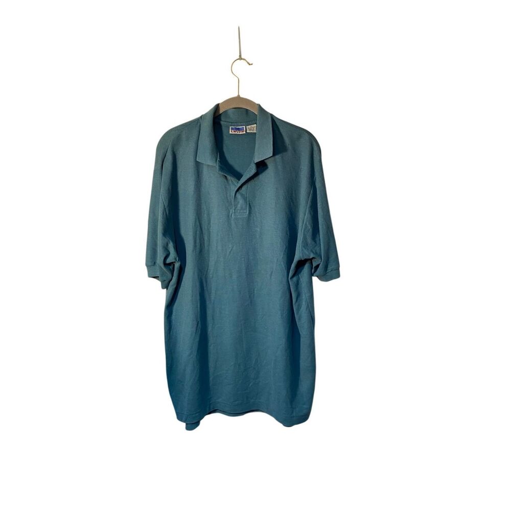 Vtg Levi’s men’s green, short sleeve polo shirt, XL